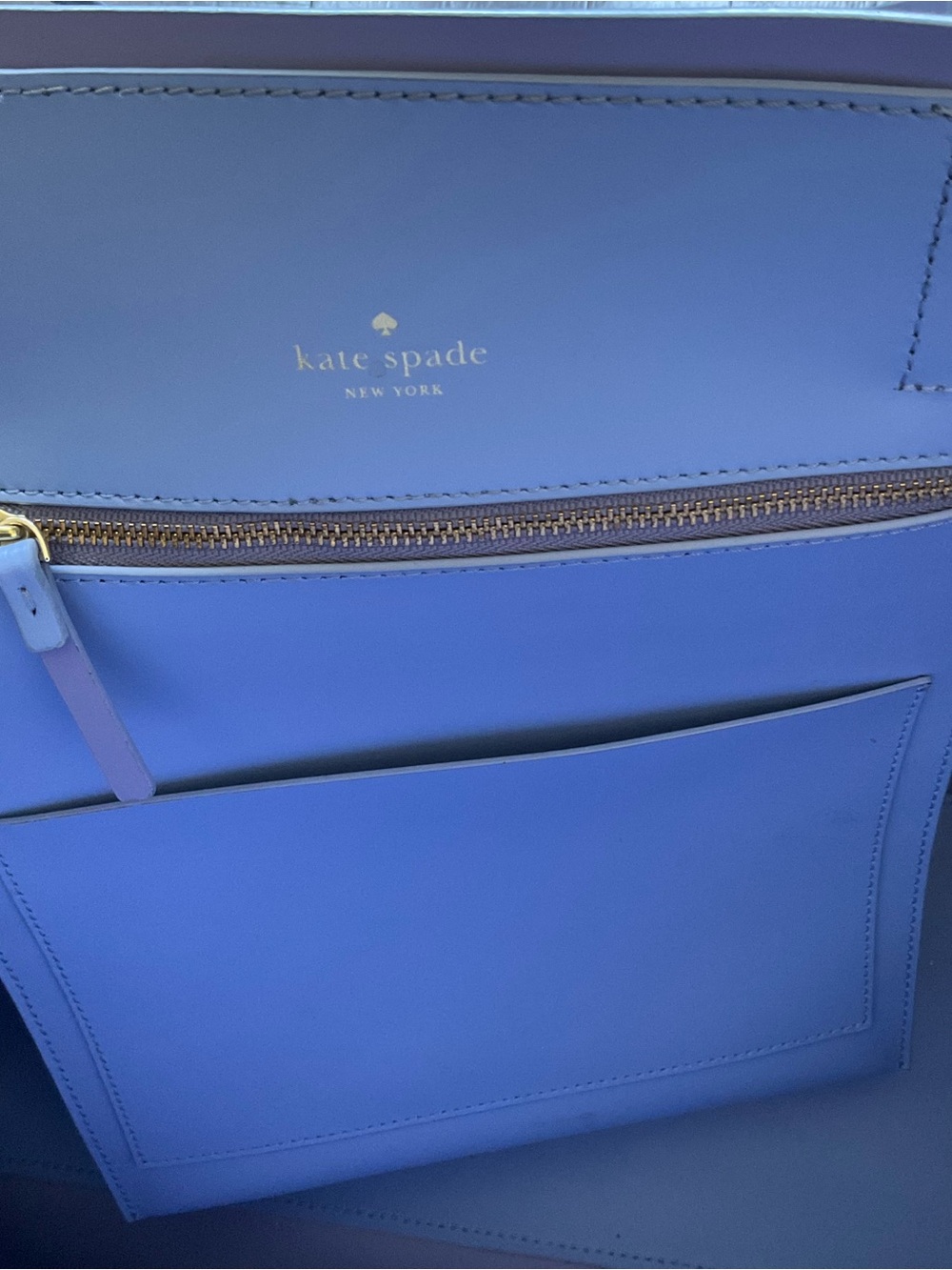 kate spade Lavender Floral Fox Print Tote - Picture 12 of 16
